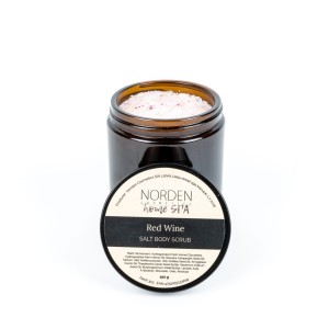 scrub do ciała - solny Czerwone Wino - 250g