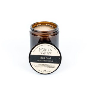 scrub do ciała - aksamitny Czarna Perła - 250g